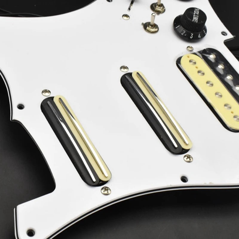 Electric Guitar Pickguard Pickup Wiring Loaded Prewired Pickguard Guitar Pickguard Scratchplate Pickup Assembly-AD23