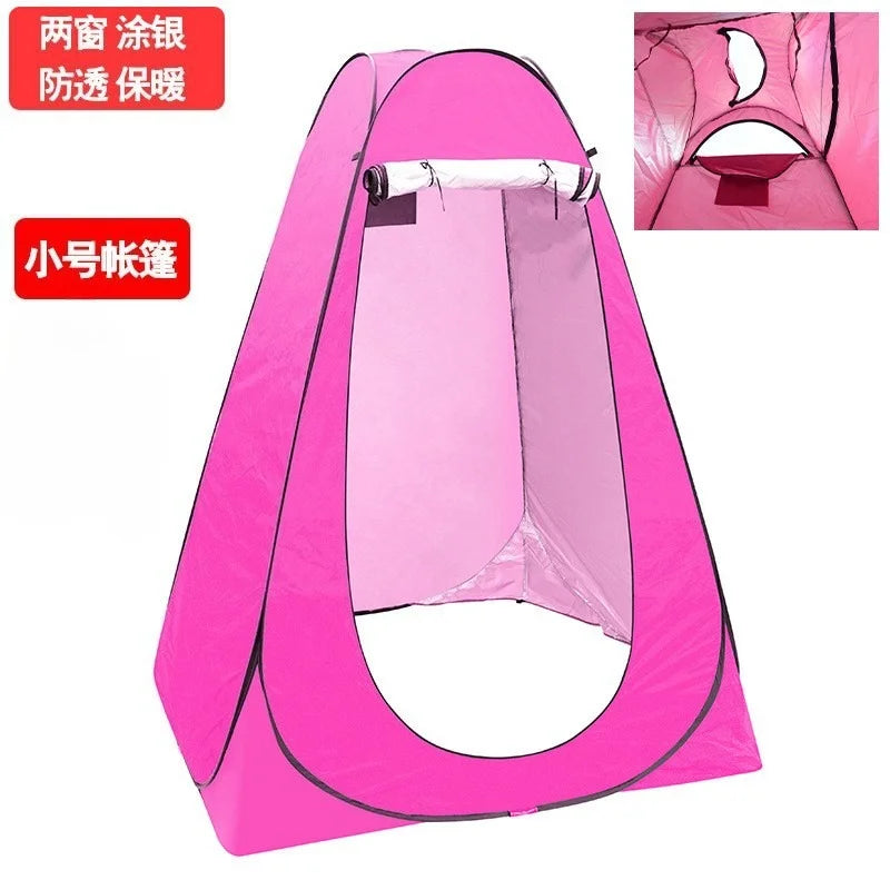 Outdoor bathing and bathing changing tent Convenient camping mobile toilet No need to build a fishing changing tent