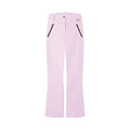 Winter Pink Thicken Warm Women's Skiwear Fashoin Hooded Cotton Padded Jacket Coats + Long Straight Pants 2026 New Women Ski Suit