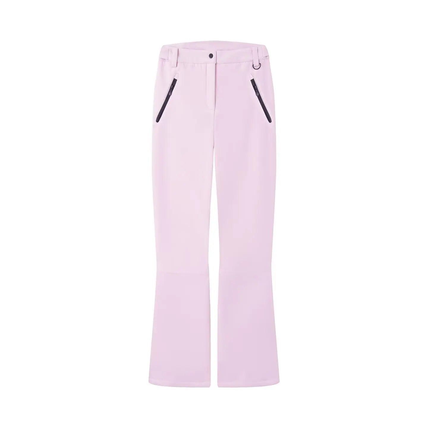 Winter Pink Thicken Warm Women's Skiwear Fashoin Hooded Cotton Padded Jacket Coats + Long Straight Pants 2026 New Women Ski Suit