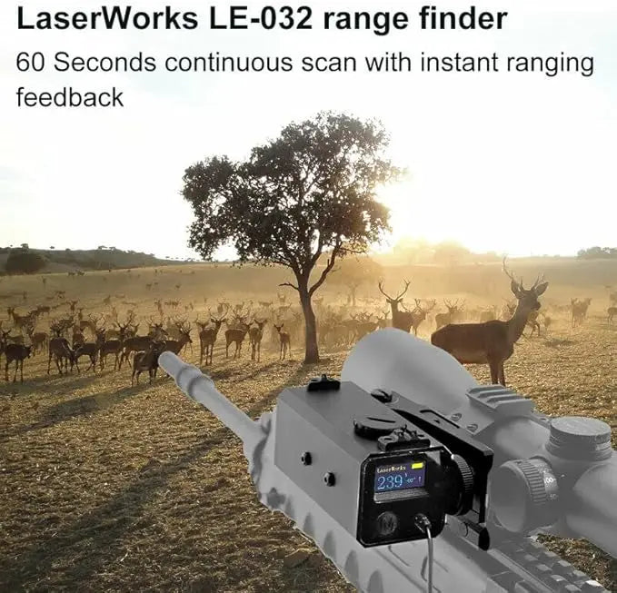 LE-032 Riflescope Mate rangefinder 700M Mini Tactical Outdoor Hunting Shooting Range Finder Archery Crossbow Sight, Customized